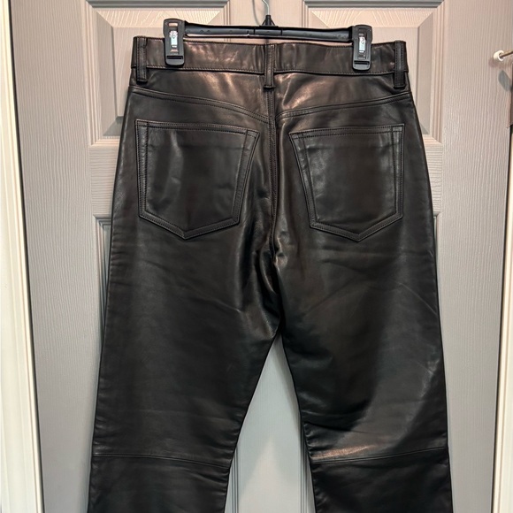 Vintage Gap Genuine leather pants 32x34 - Picture 2 of 8